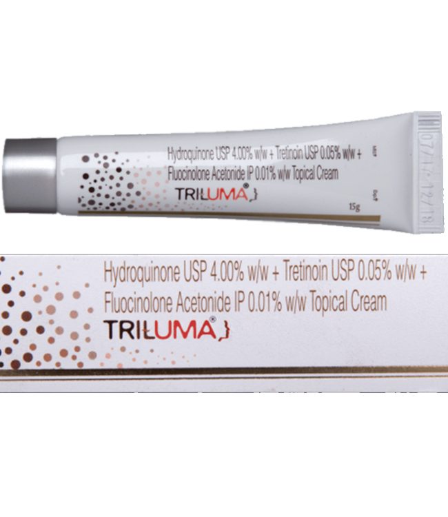 Tri Luma Cream Hydroquinone 4 Tretinoin Fluocinolone cream